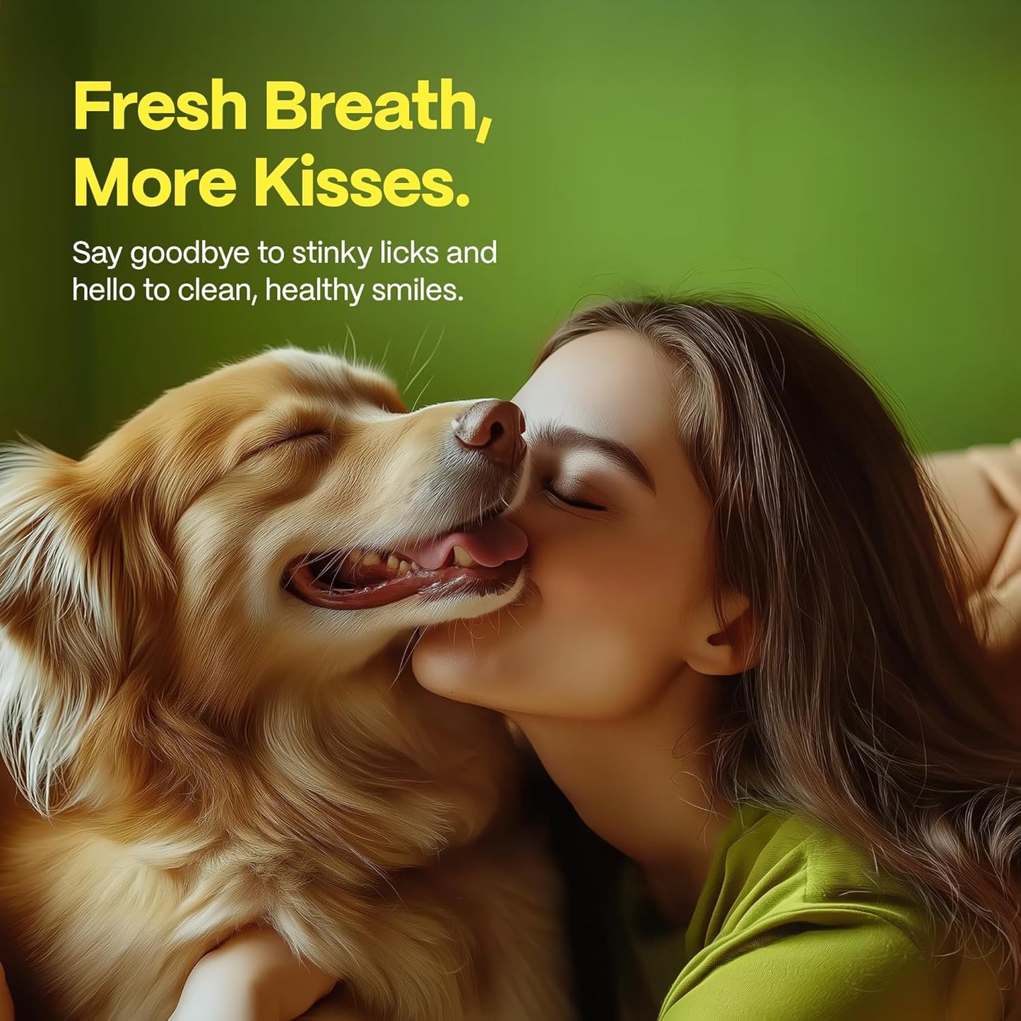 DOCO Dog Teeth Cleaning Wipes Dental Finger Wipes for Cats & Dogs Remove Plaque & Tartar, Freshen Breath, No Rinse, Easy Pet Tooth Cleaning Kit for Oral Care, Coconut & Grapefruit Flavor, 100 Count