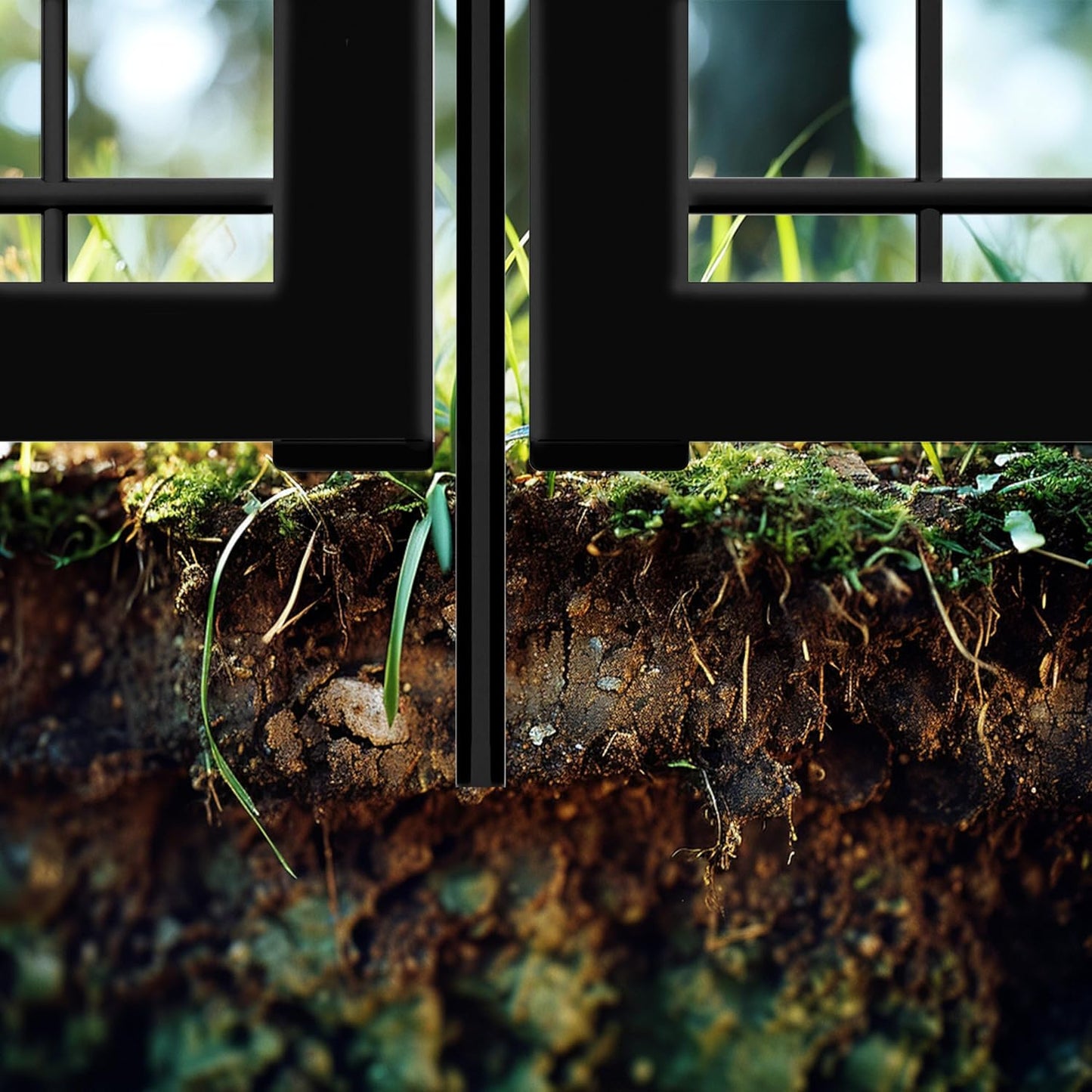 Dog Playpen, Outdoor Dog Fence, 16 Panels, 40" H Dog Pen for Large/Medium/Small Dogs, Heavy Duty Metal Pet Fence with Gate, Portable Dog Fence for RV Camping and Yard (Black)