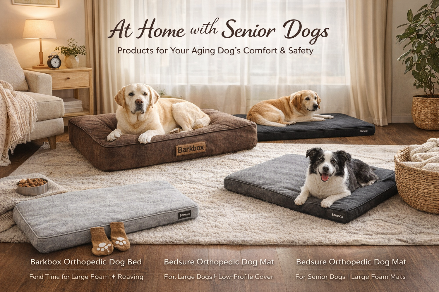 At Home with Senior Dogs