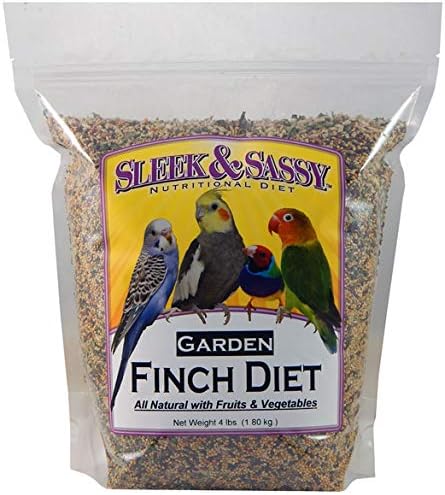 SLEEK & SASSY Garden Finch Bird Food (4 lbs.)