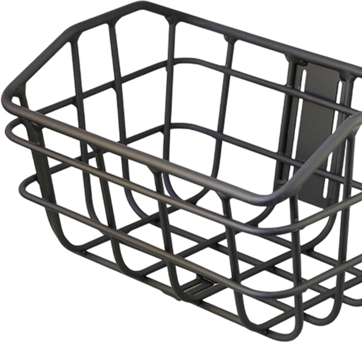 Basket Black Front Sturdy Construction Aluminum Alloy Large Capacity Accessories Cargo Container for Pet Transport