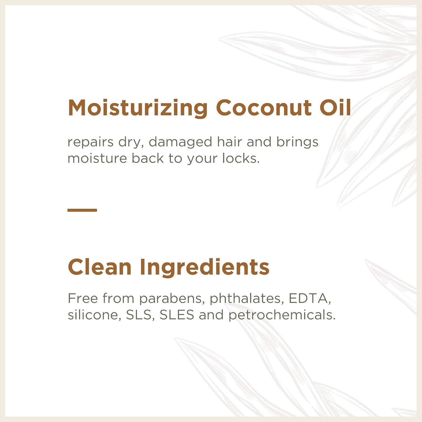 Soapbox Coconut Oil Shampoo, Harsh Sulfate Free, Paraben Free, Silicone Free, Color Safe, and Vegan Hair Shampoo (33.8 Ounces)