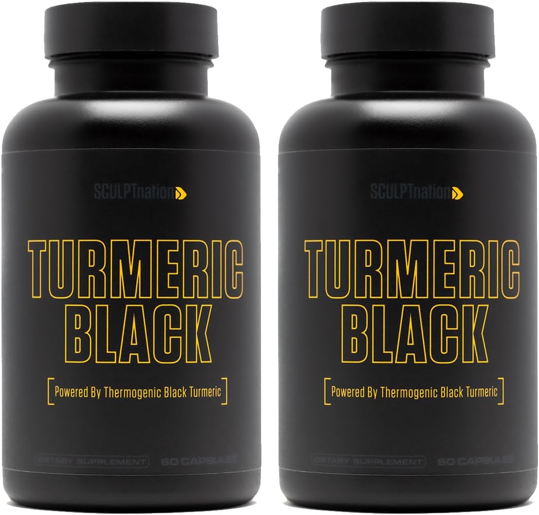 Sculpt Nation by V Shred Powerful Turmeric Supplement - Turmeric Curcumin with Black Pepper & Patented Ingredients for Joint Health - 60-Day Supply