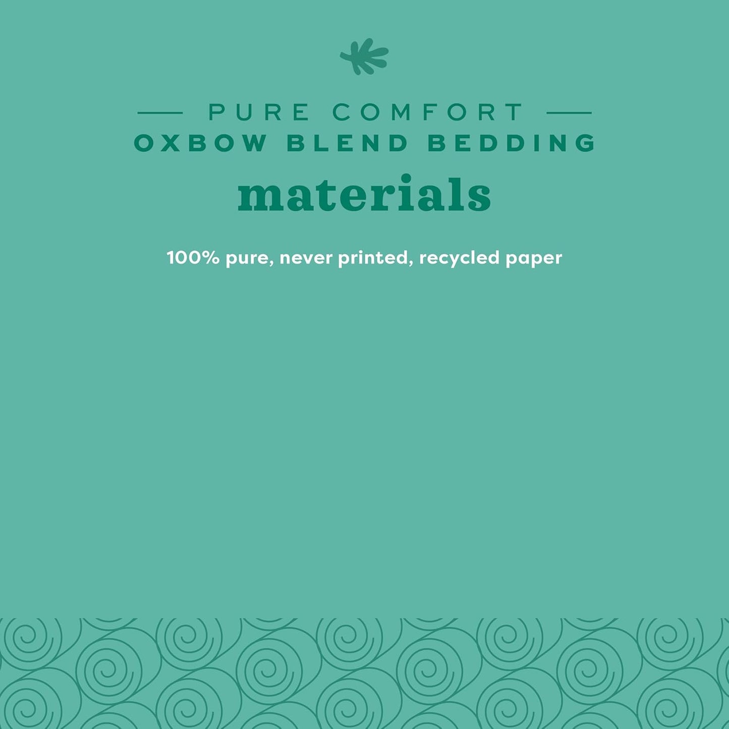 Oxbow Pure Comfort Bedding, Rabbit, Hamster, & Guinea Pig Bedding, Bunny Supplies for Litter Box, Pet Safe, Bunny Litter Box, Guinea Pig Cage, 99.9% Non-Dust, Blended, 178 Liter Bag