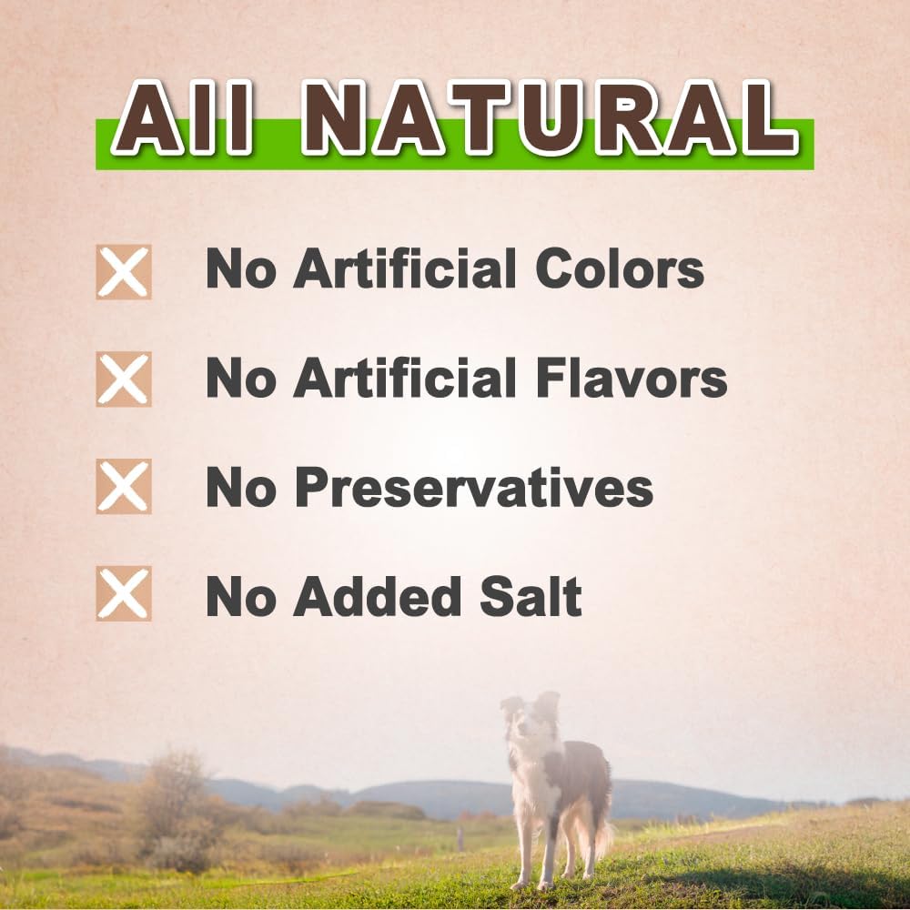 Afreschi Natural Turkey Tendon Rope (S) 8 oz, USA-Sourced Turkey Tendon, All Natural Puppy Chew, Hypoallergenic, Rawhide Alternative, for Small Breeds