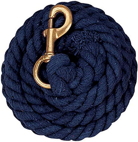 Weaver Equine Performance Lead Rope, Long Horse Lead Rope with Quick Halter Attachment, Soft Comfort Grip, Barn Horse Tack for Daily Use & Showing