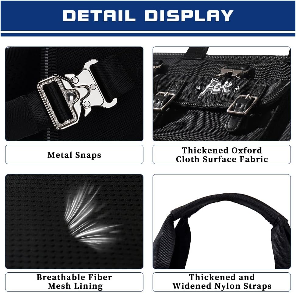 Dog Backpack Carrier - Spine-Friendly for Midium to Large Dogs (18-30 lbs), Horizontal Design Dog Carrier with Adjustable Back Straps,Legs-Out Comfort for Travel/Hiking/Cycling (Black, Size L)