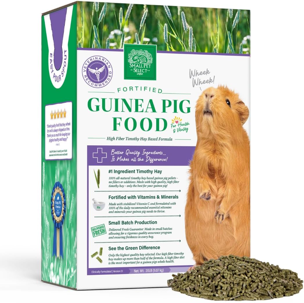 Small Pet Select Guinea Pig Food Pellets, 40lb