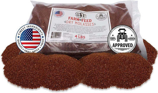 | Dried Molasses Food | Soil and Pet | Young and Adult | Granular | 4 Pounds