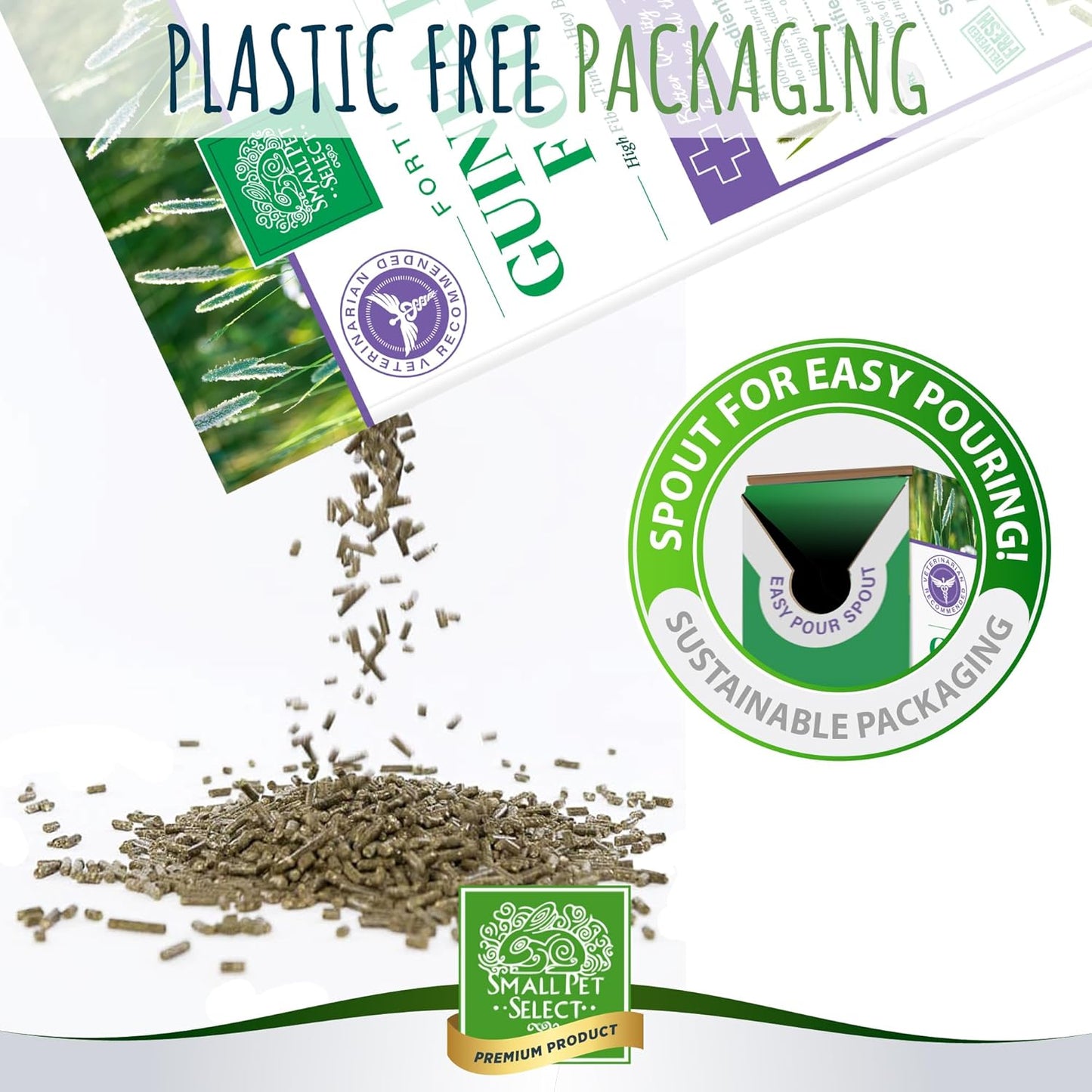 Small Pet Select Guinea Pig Food Pellets, 10 Lb.