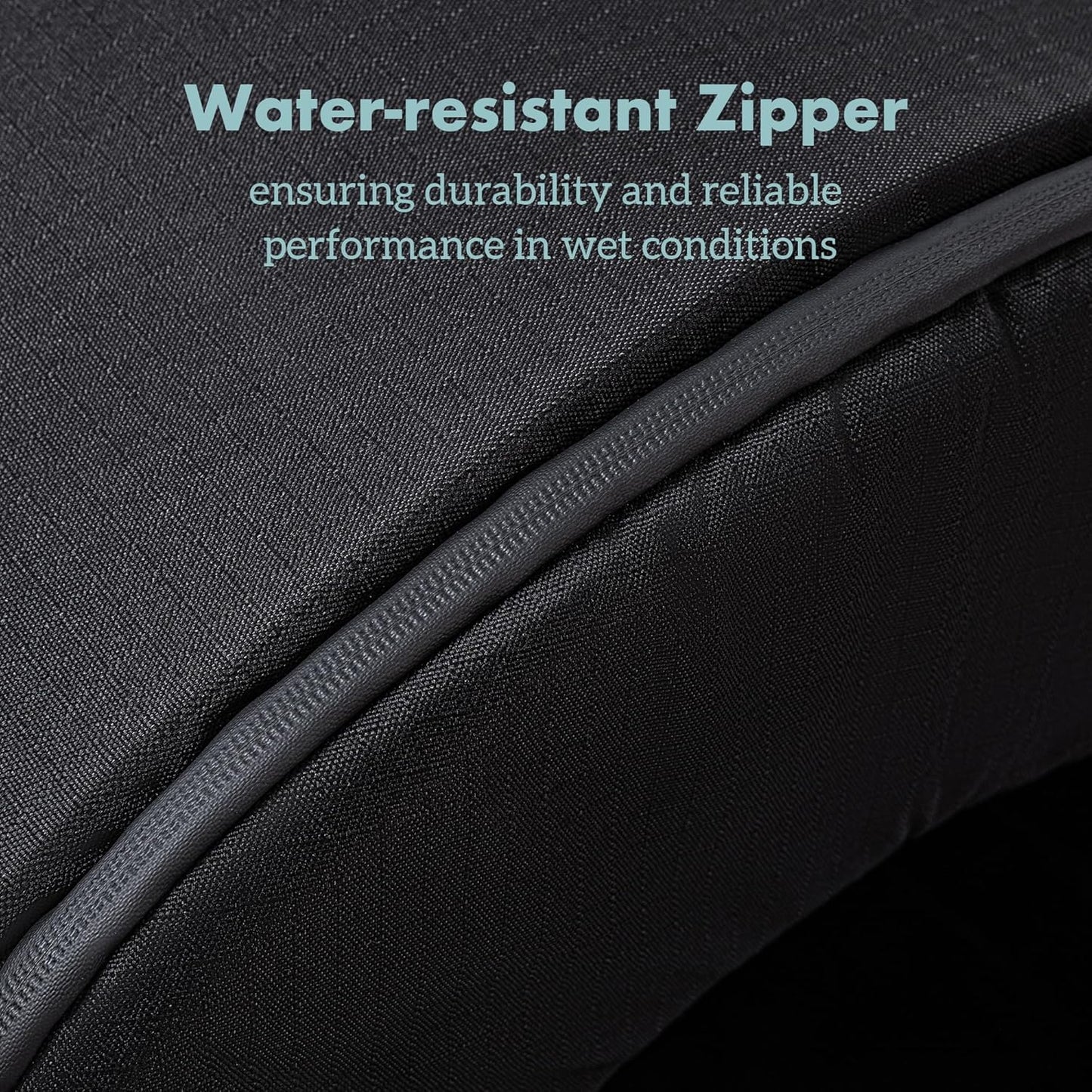 Orthopedic Dog House - Outdoor Waterproof Dog Shelter w/Porch - Indoor Pet House w/Egg-Crate Foam - Cooling - Machine Washable - Ideal for Medium Breeds & Fits 30-Inch Crate - 29"x18"