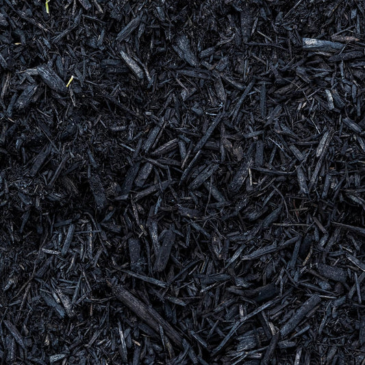 Premium Black Wood Mulch for Landscaping, Gardens, Lawns, Potting Media, and Potted Plants (0.2 CF - 4.8 L - 5 QTS)