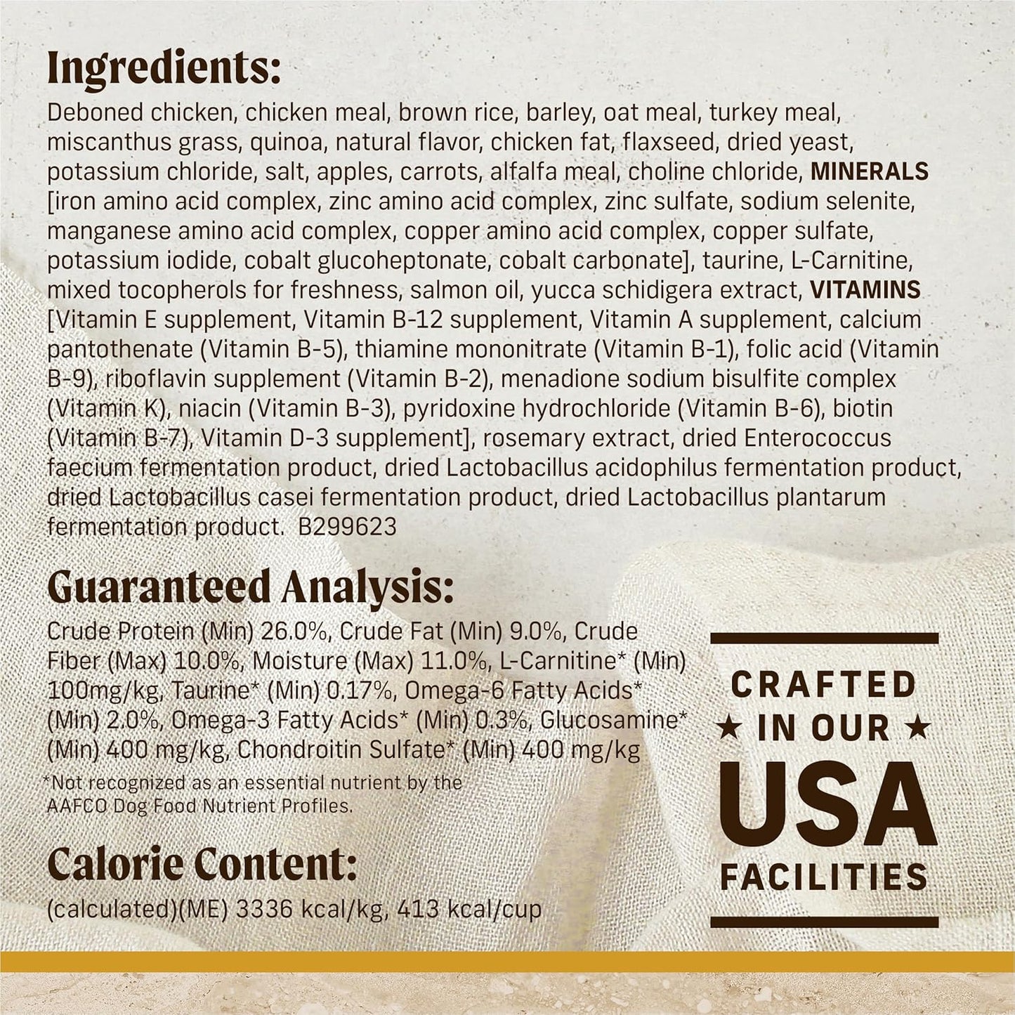 Merrick Healthy Grains Premium Adult Dry Dog Food, Wholesome and Natural Kibble with Chicken and Brown Rice - 33.0 lb. Bag